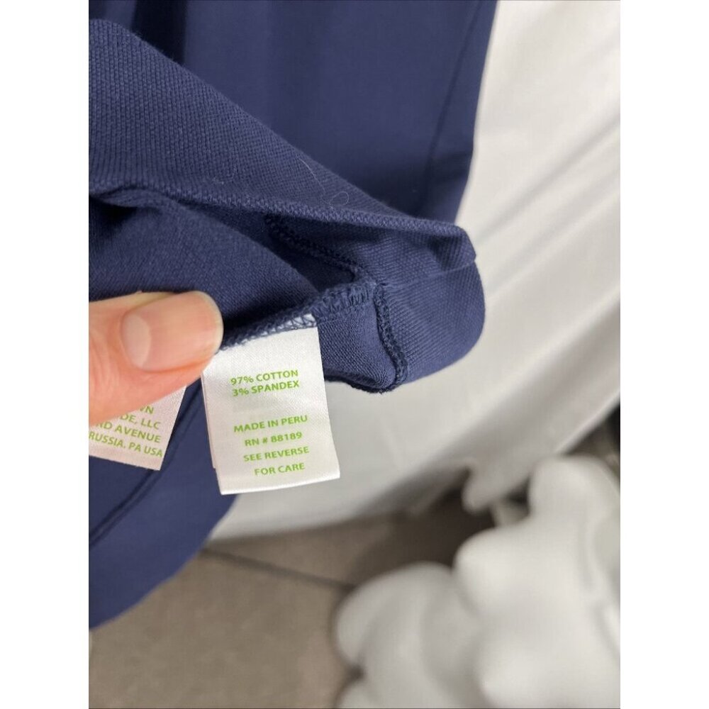 Lily Pulitzer Cotton Blue & White Nautical Golf Dress Women's Size L - Picture 5 of 11